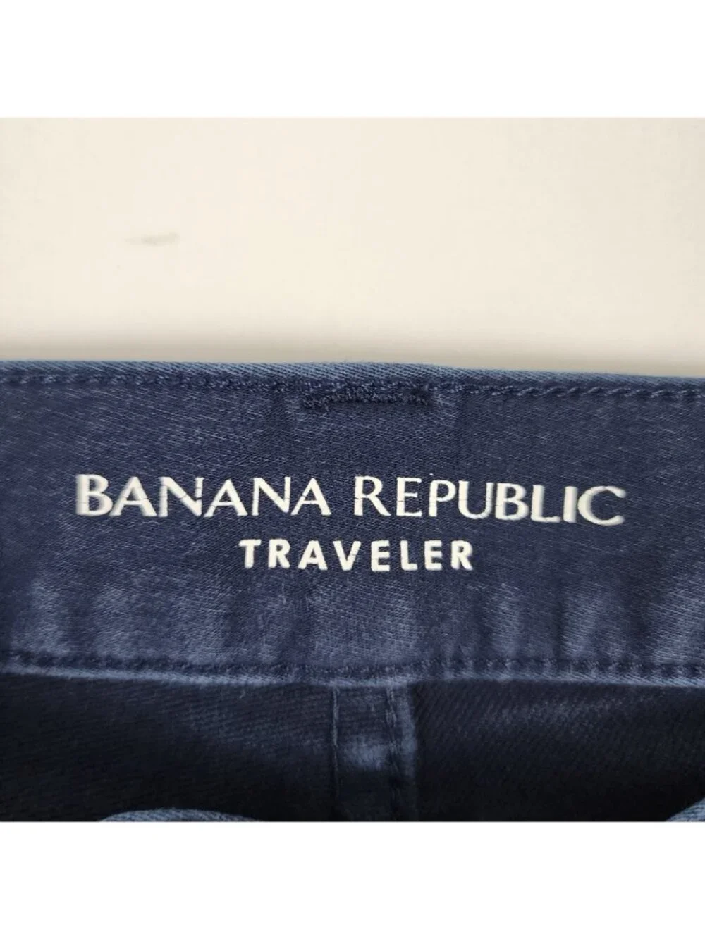 Banana Republic Pants Mens 34x31 Navy Blue The Traveler Slim Fit